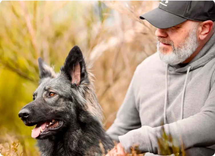 Photo de Cyril Raboisson éducateur canin